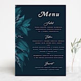 "Moonlit Garden" - Menus in Twilight by GeekInk Design - Front