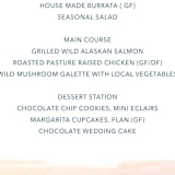 "Sea and Sand" - Menus in Cortez by Jenny Partrite - Detail