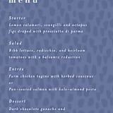 "romance in spring" - Menus in Olive by Angela Marzuki - Detail