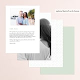 "Fresh Greenery" - Menus in Mystic Forest by Jennifer Postorino - Back of Card Options