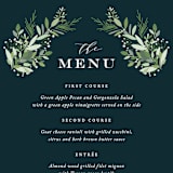 "Fresh Greenery" - Menus in Mystic Forest by Jennifer Postorino - Detail