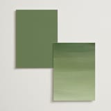 "Verdure" - Menus in Garden by Leah Bisch - Back of Card Options