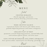 "Love springs eternal" - Menus in Fern by Chris Griffith - Detail
