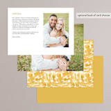 "Daydream" - Menus in Honey by Beth Schneider - Back of Card Options