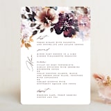 "Lush Bouquet" - Menus in Autumn by Phrosné Barwood - Front