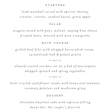 "Sweeping" - Menus in Linen by Carolyn Nicks - Detail