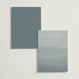 "Pressed Foliage" - Menus in Heather by Stacey Meacham - Back of Card Options