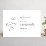 "Landscape" - Menus in Black Tie by Laura Hamm - Front