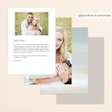 "Grounded in Love" - Menus in Porcelain by Nicole Walsh - Back of Card Options