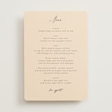 "un mariage photographique" - Menus in Mocha by Benita Crandall - Front