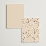 "un mariage photographique" - Menus in Mocha by Benita Crandall - Back of Card Options