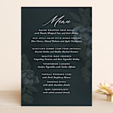 "Peaceful Garden" - Menus in Deep Sea by Jill Means - Front