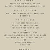 "Modern Leaves" - Menus in Smoked by Shannon Chen of Four Wet Feet Studio - Detail