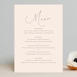 "EverAfter" - Menus in Petal by Rochelle Renee - Front