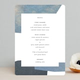 "sky poetry" - Menus in Daylight by Sumak Studio - Front