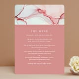 "opalescent" - Menus in Chalcedony by Erin Deegan - Front