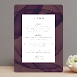 "Petalis" - Menus in Velvet by Christie Garcia - Front