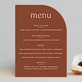 "There Will Be a Party" - Menus in Terra Cotta by Amy Payne - Front
