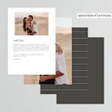 "And here we are" - Menus in Marble by Lea Delaveris - Back of Card Options