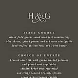 "And here we are" - Menus in Marble by Lea Delaveris - Detail