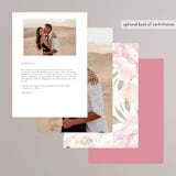 "beautiful peonies" - Menus in Spring by Phrosné Barwood - Back of Card Options