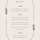 "Surround" - Menus in Ivory by Brianne Larsen - Detail