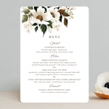 "A Garden Wedding" - Menus in Magnolia by Chris Griffith - Front