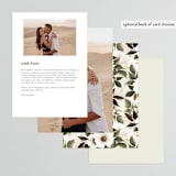 "A Garden Wedding" - Menus in Magnolia by Chris Griffith - Back of Card Options