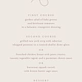 "Delicate Names" - Menus in Buttercream by Jessica Williams - Detail
