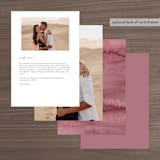 "Love Garden" - Menus in Potpourri by Petra Kern - Back of Card Options