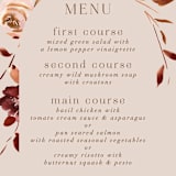 "Love Garden" - Menus in Potpourri by Petra Kern - Detail