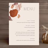 "Painted Sands" - Menus in Terracotta by Chelsea Petaja - Front