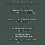"Swanky" - Menus in Forest by Carolyn Nicks - Detail