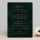 "emerald" - Menus in Emerald by Andrea Cernin - Front