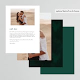 "emerald" - Menus in Emerald by Andrea Cernin - Back of Card Options