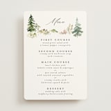 "Great Outdoors" - Menus in Forest by Petra Kern - Front