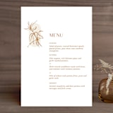 "Ovalon" - Menus in Terracotta by Pati Cascino - Front