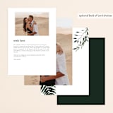 "On and On" - Menus in Botanical Bouquet by Design Lotus - Back of Card Options