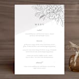 "Loving" - Menus in Cloudy by Paper Raven Co. - Front