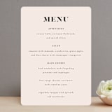 "Finally" - Menus in Ivory by Up Up Creative - Front