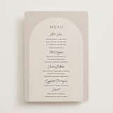 "the arch" - Menus in Stone by Elly - Front