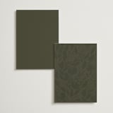 "poetique" - Menus in Autumn by Kate Ahn - Back of Card Options
