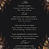 "Falling into Love" - Menus in Rustic by Chris Griffith - Detail