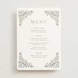 "Wild Flora" - Menus in Meadow by Kristen Smith - Front