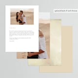 "Pastel Sky" - Menus in Moss by Hannah Williams - Back of Card Options