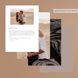 "front and center" - Menus in Putty by Angela Marzuki - Back of Card Options