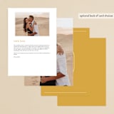 "goldfinch" - Menus in Sunshine by Lindsay Stetson Thompson - Back of Card Options