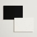 "Macaron" - Menus in Snow by Nicoletta Savod - Back of Card Options