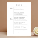 "painted woods" - Menus in Rain by Anne Kostecki - Front