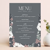 "Illuminated Storybook" - Menus in Linen by Alethea and Ruth - Front